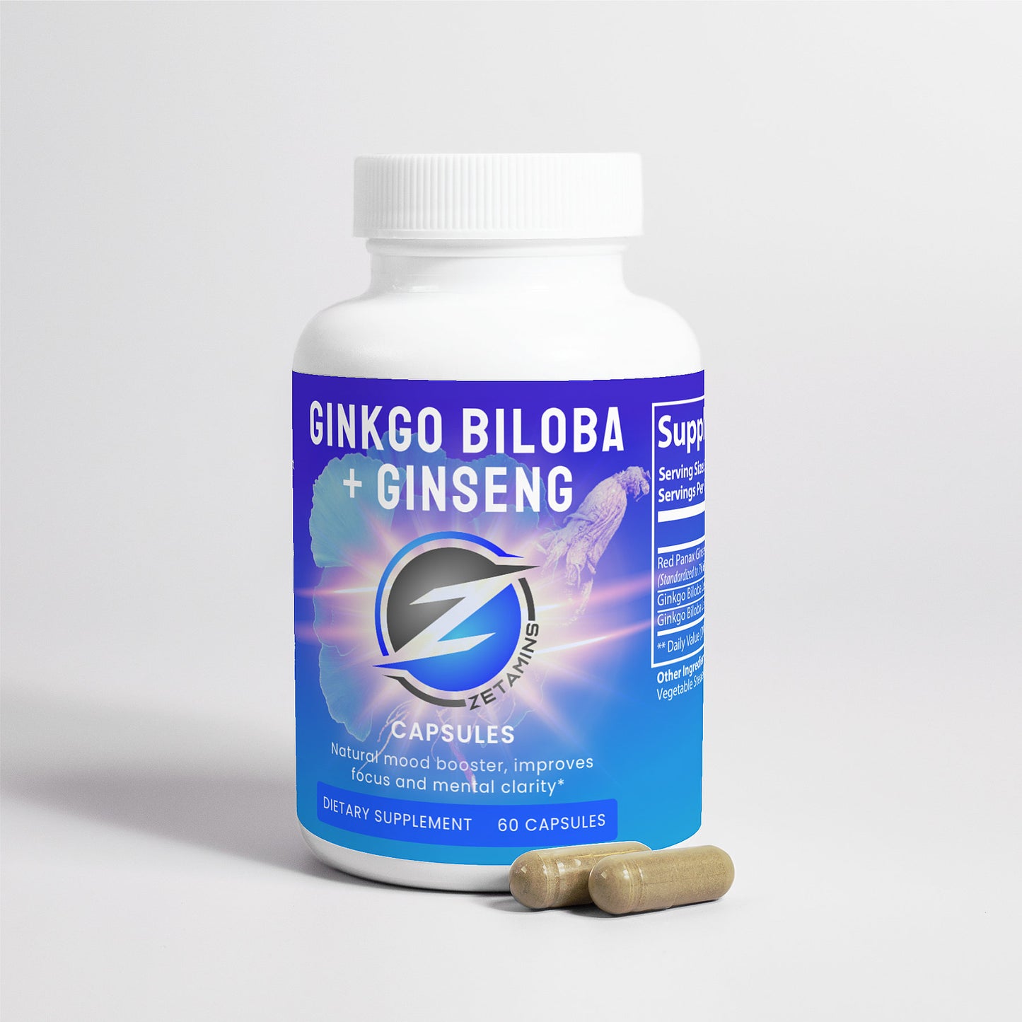 Ginkgo Biloba + Ginseng