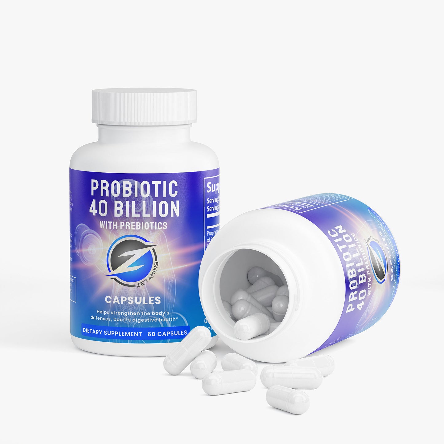 Probiotic 40 Billion with Prebiotics