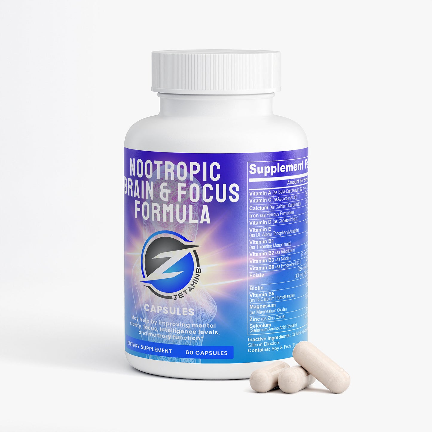 Nootropic Brain & Focus Formula