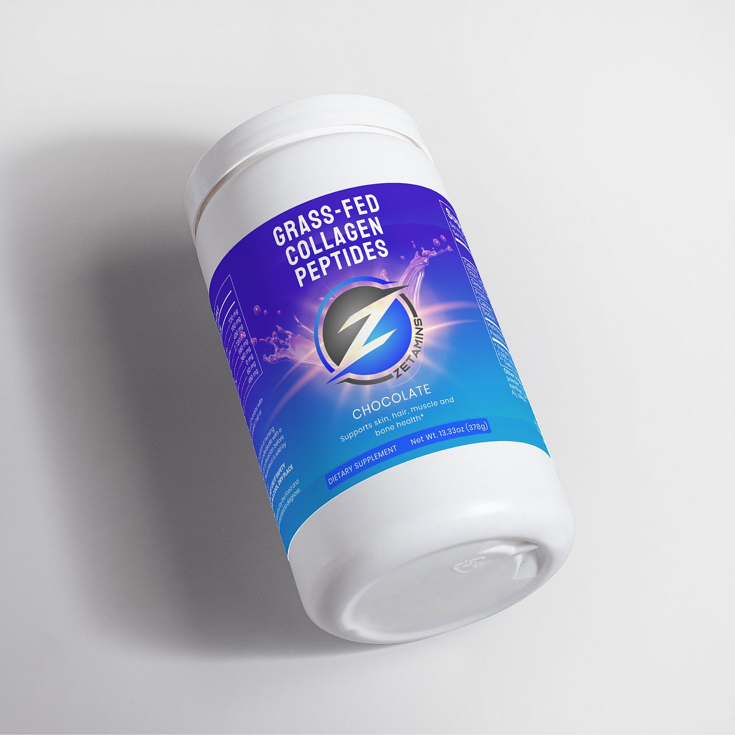 Grass-Fed Collagen Peptides Powder (Chocolate)