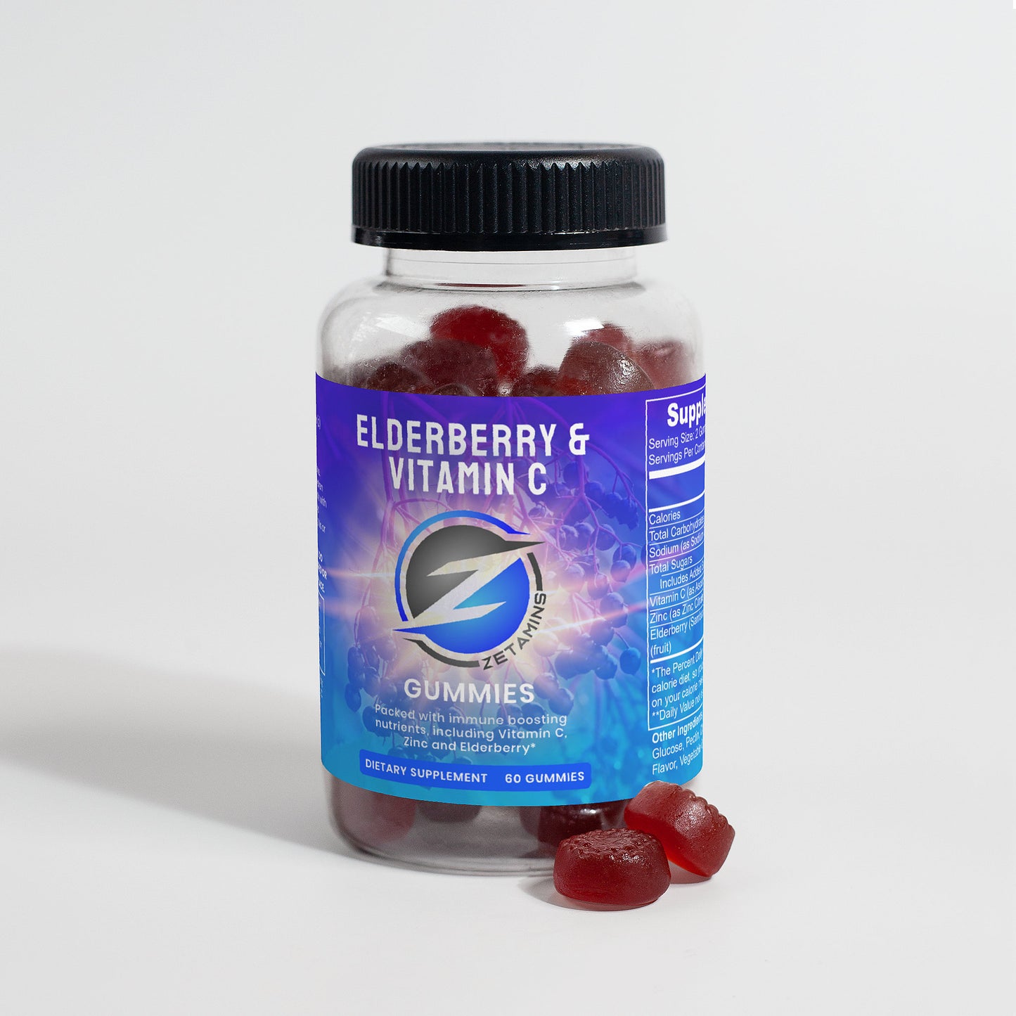 Elderberry & Vitamin C Gummies